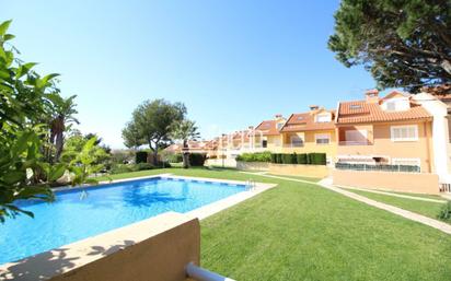 Garten von Einfamilien-Reihenhaus zum verkauf in Bétera mit Klimaanlage, Terrasse und Balkon