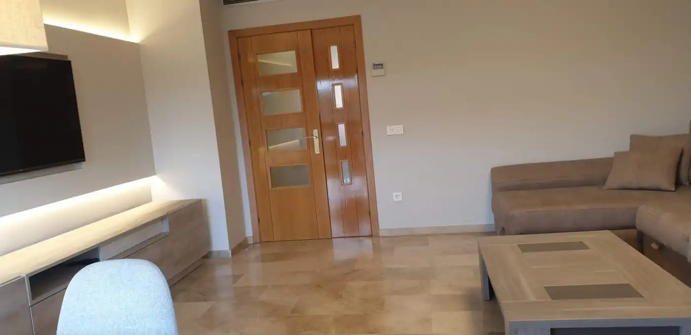 Living room of Flat for rent in Alicante / Alacant  with Air Conditioner, Terrace and Furnished