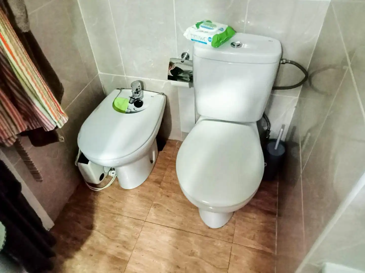 Bathroom of Flat for sale in Cunit  with Heating, Terrace and Storage room