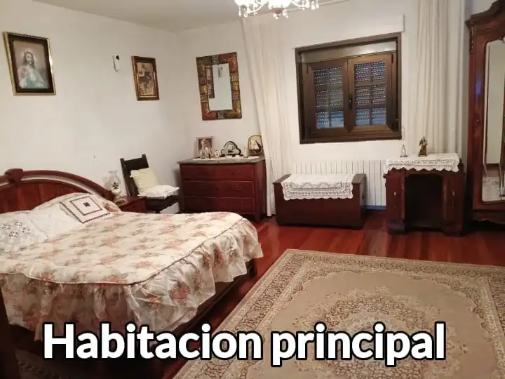 Sala d'estar de Casa o xalet en venda en Beariz amb Calefacció i Moblat