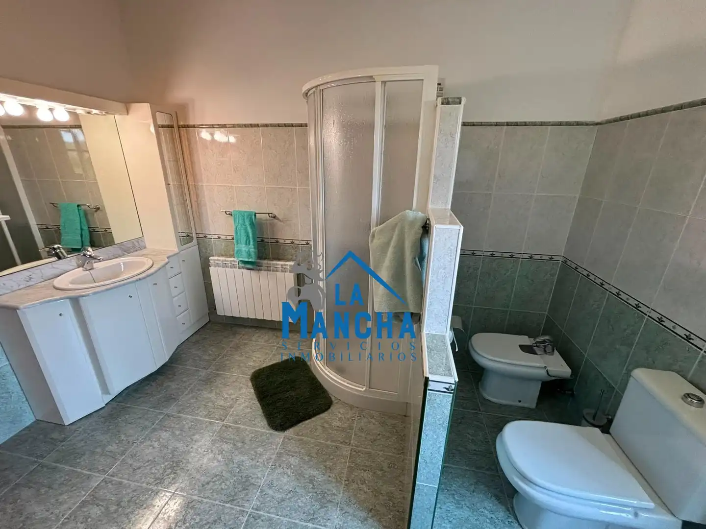 Baño de Casa o chalet en venta en Hoya-Gonzalo con Calefacción, Jardín privado y Amueblado