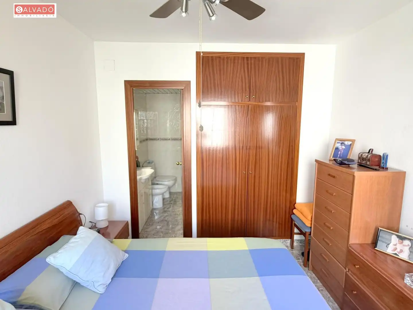 Bedroom of Flat for sale in Cunit  with Air Conditioner, Heating and Storage room
