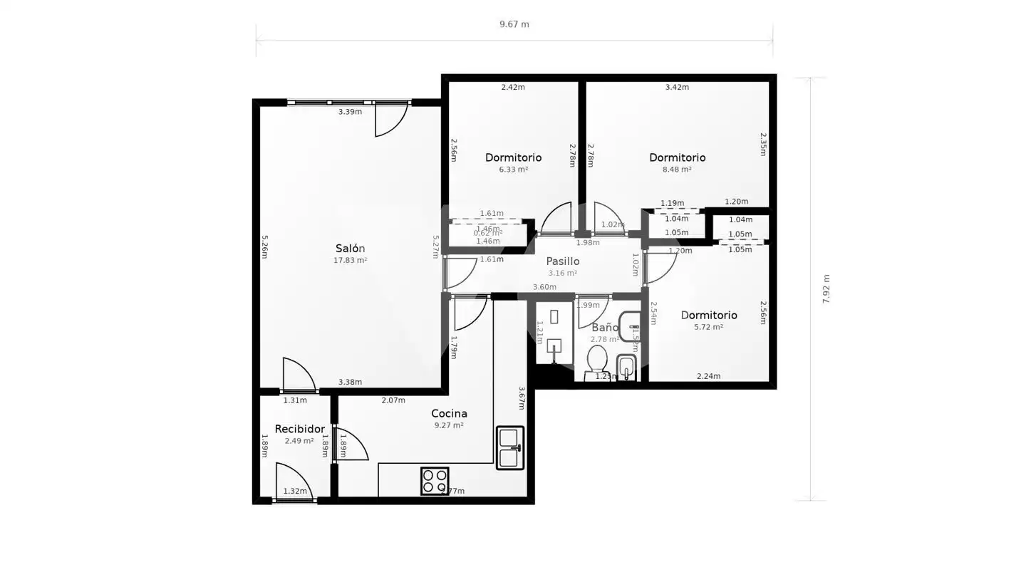 Wohnung mit Aufzug zum Verkauf in Calle de Pobladura del Valle, imagen 34