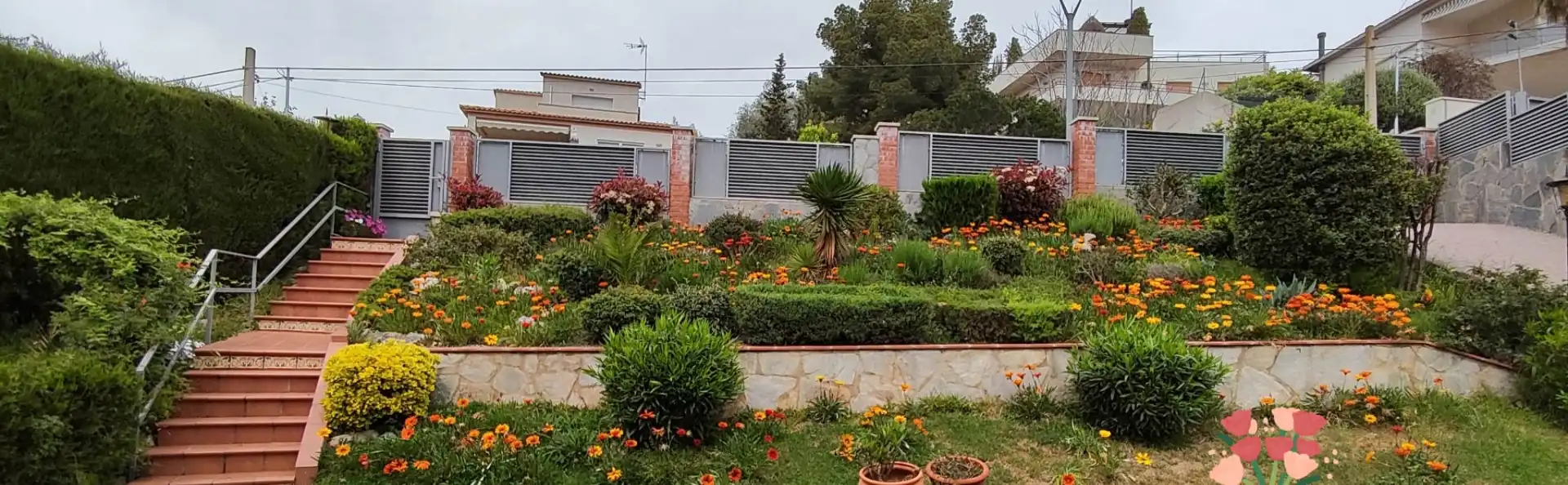 Garden of Houses for sale in Calafell  with Air Conditioner, Heating and Private garden