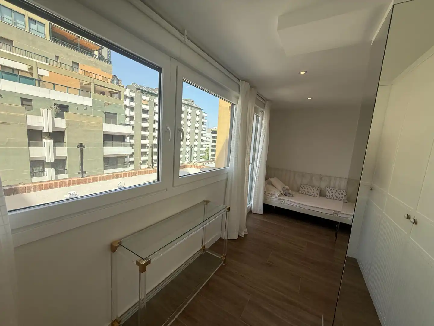 Schlafzimmer von Wohnung zur Miete in Almería mit Klimaanlage, Terrasse und Möbliert