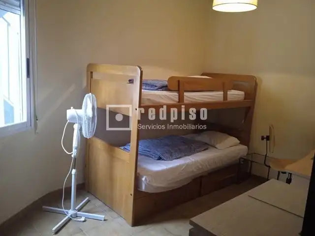 Bedroom of Flat for rent in Castellón de la Plana / Castelló de la Plana  with Air Conditioner and Terrace
