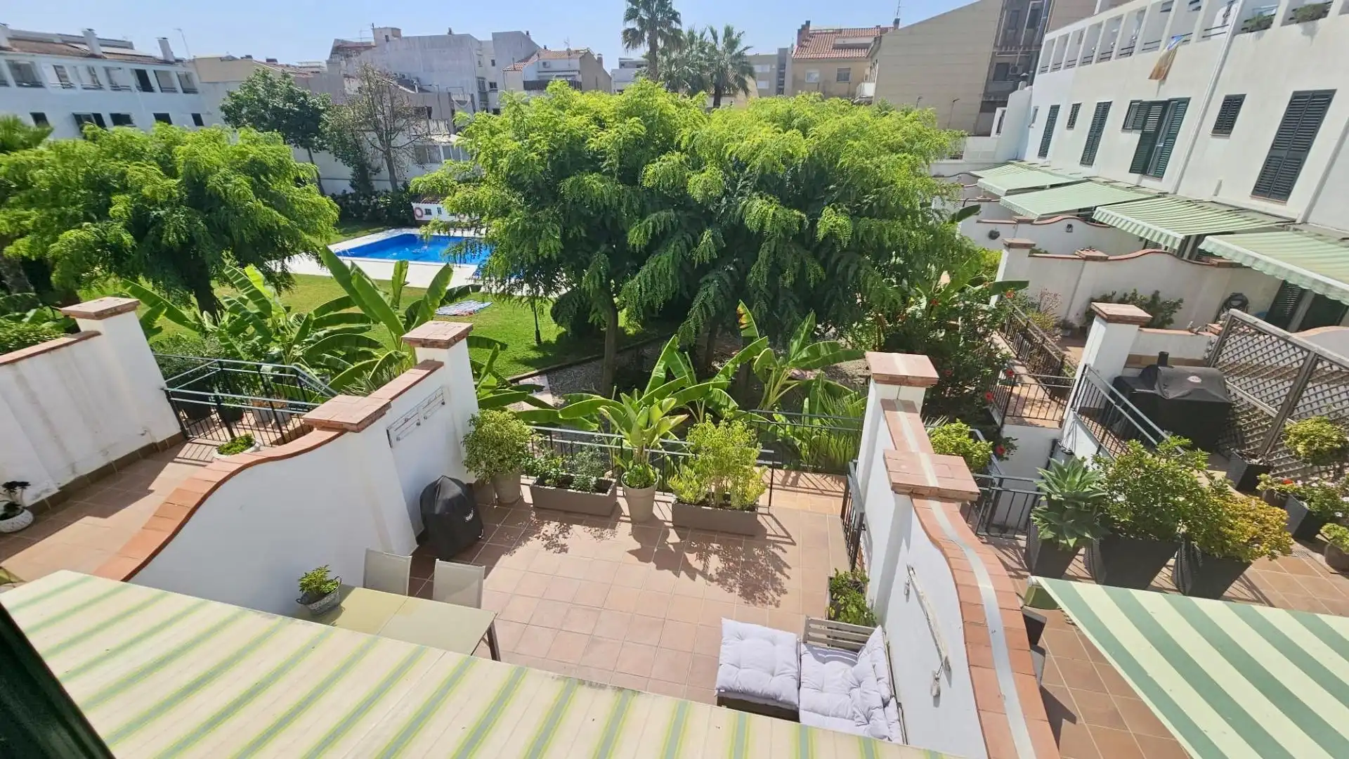 Jardín de Casa o chalet en venta en Calella con Aire acondicionado, Calefacción y Jardín privado