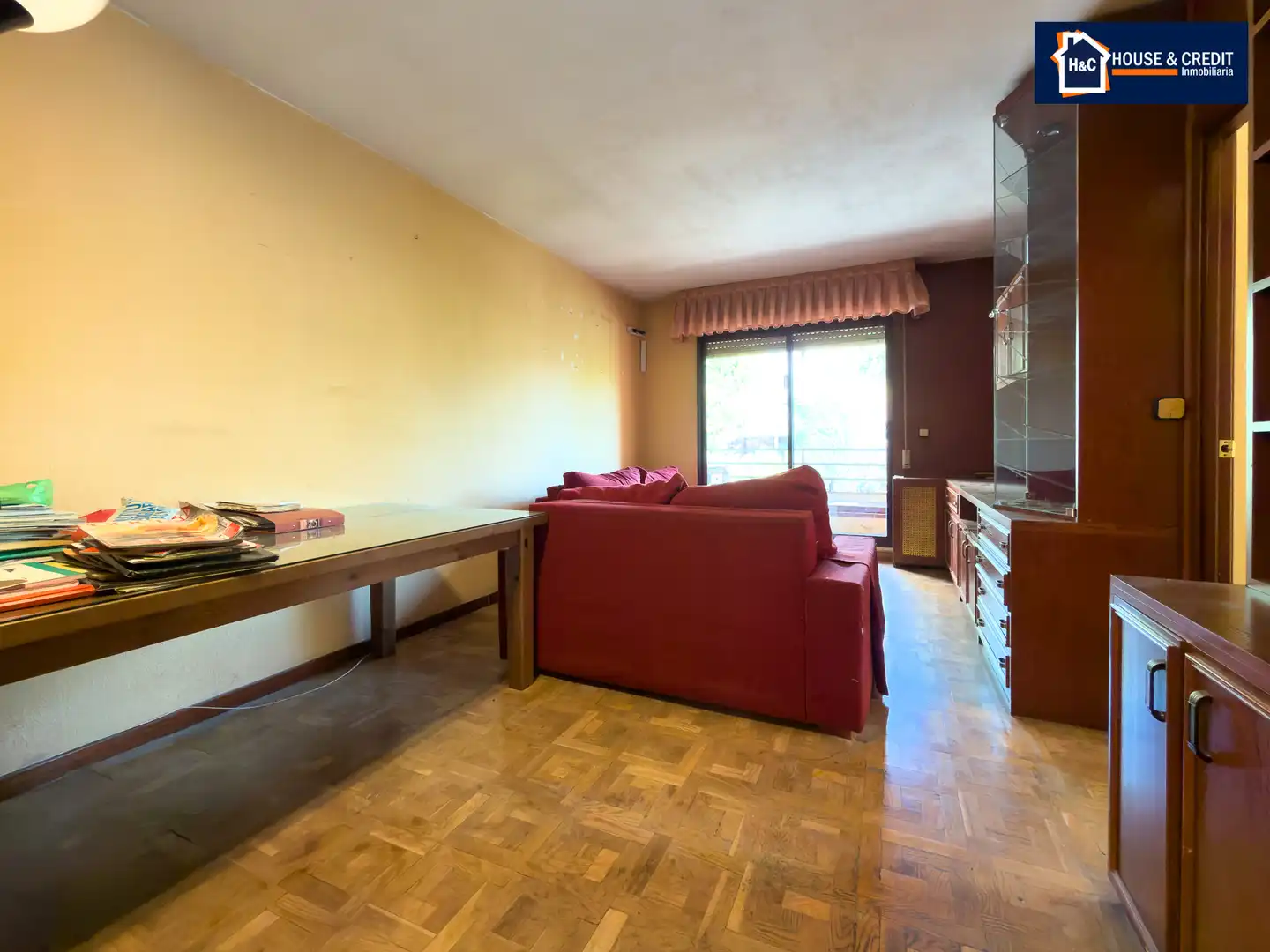 Sala de estar de Piso en venta en Móstoles con Calefacción, Parquet y Terraza