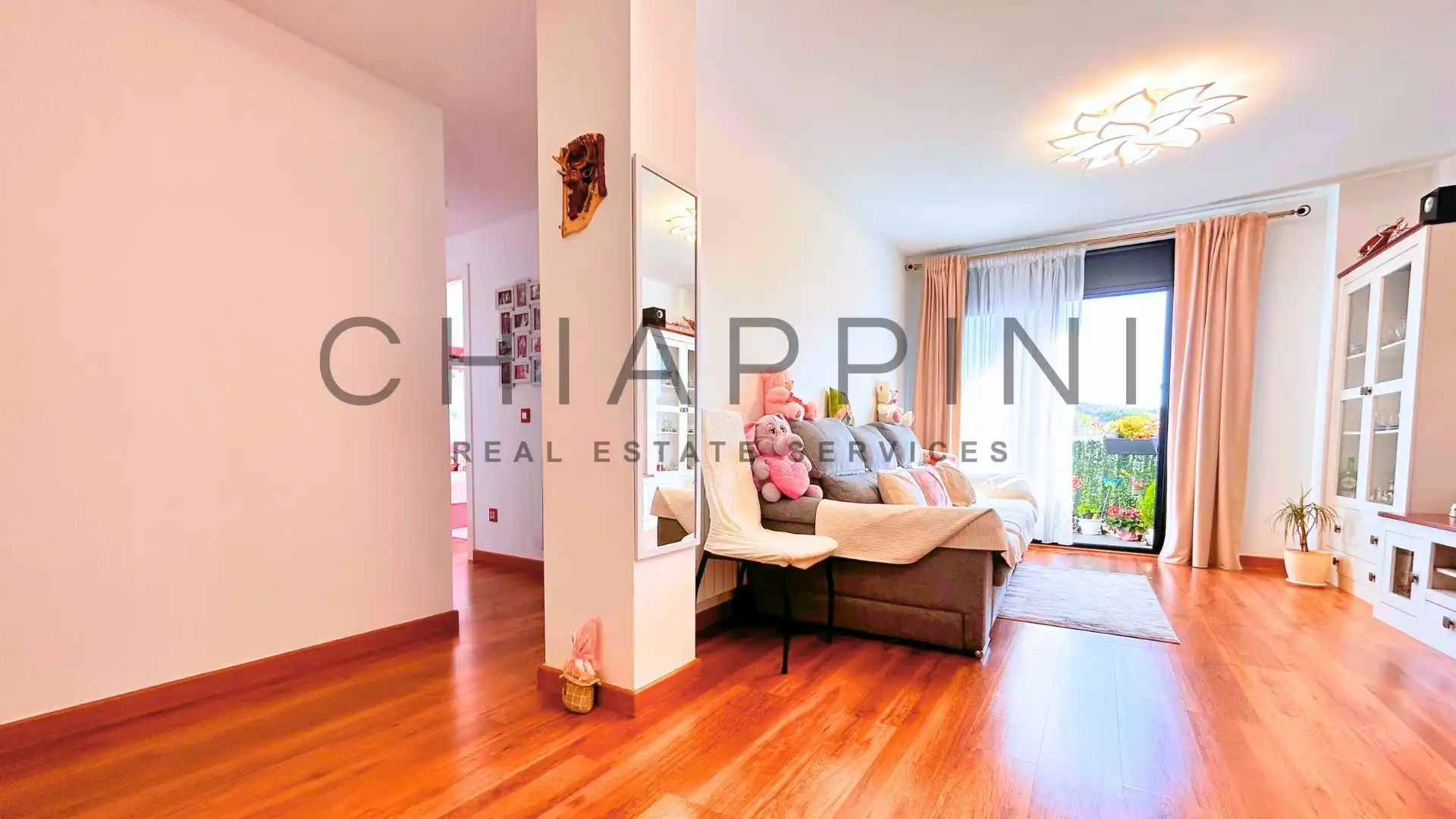 Sala d'estar de Apartament en venda en Palafrugell amb Calefacció i Terrassa