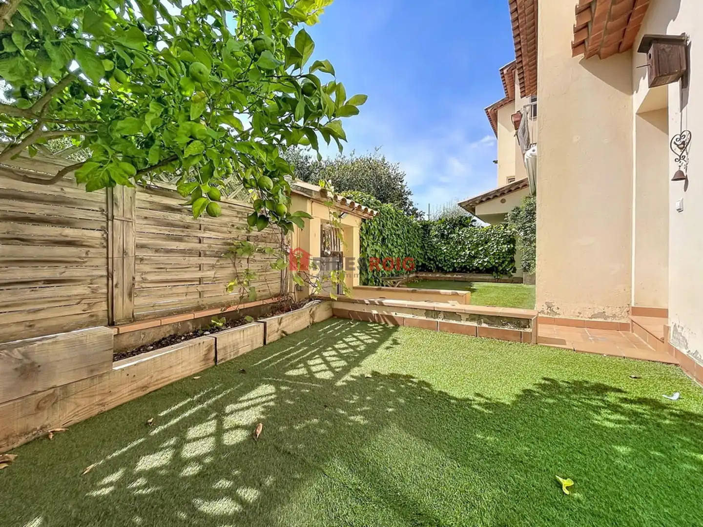 Jardí de Casa adosada en venda en Sant Pere de Ribes amb Calefacció, Jardí privat i Terrassa