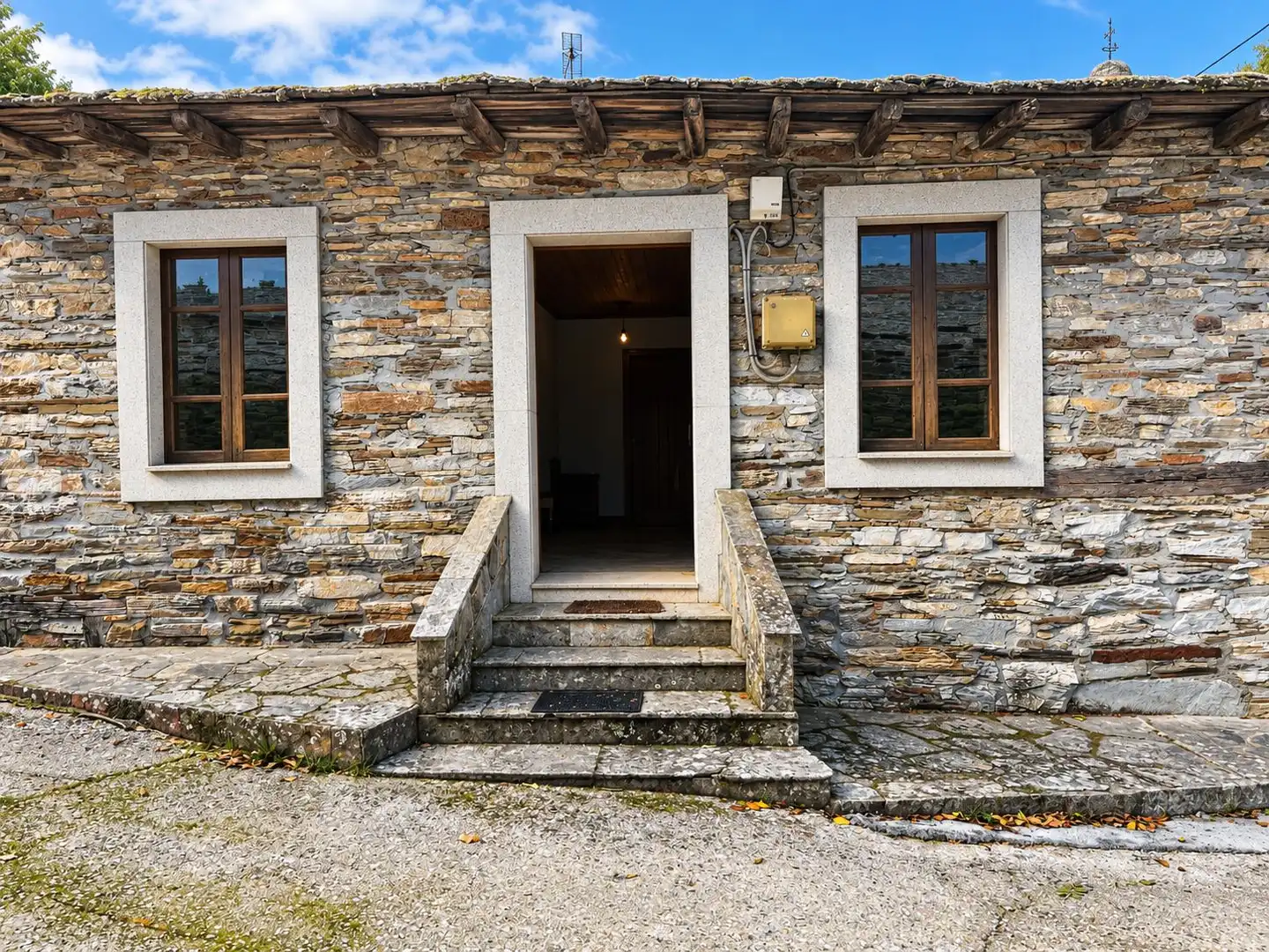Vista exterior de Finca rústica en venta en O Incio , Lugo