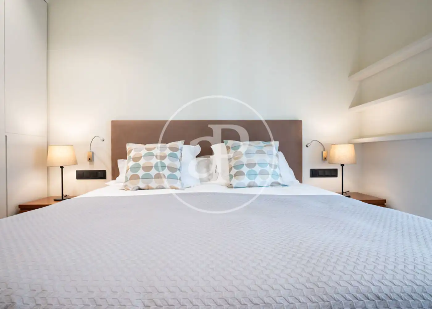 Schlafzimmer von Wohnung zur Miete in Barrio de Salamanca