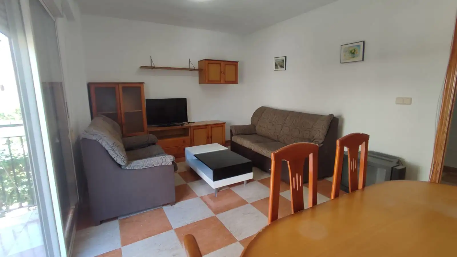 Sala de estar de Piso de alquiler en Cartagena con Amueblado, Horno y Lavadora
