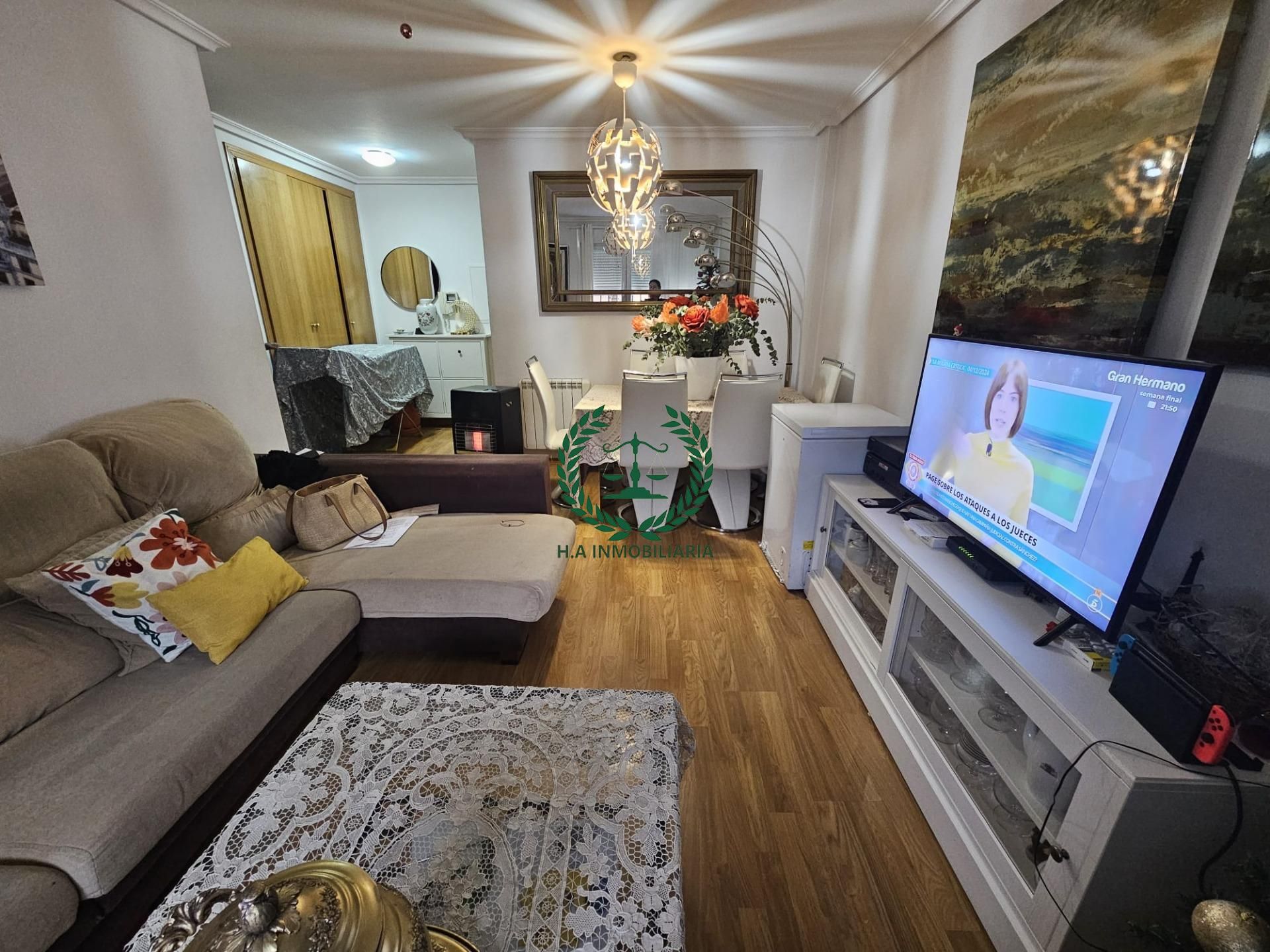 Living room of Flat for sale in Pedrezuela  with Terrace, Storage room and Balcony