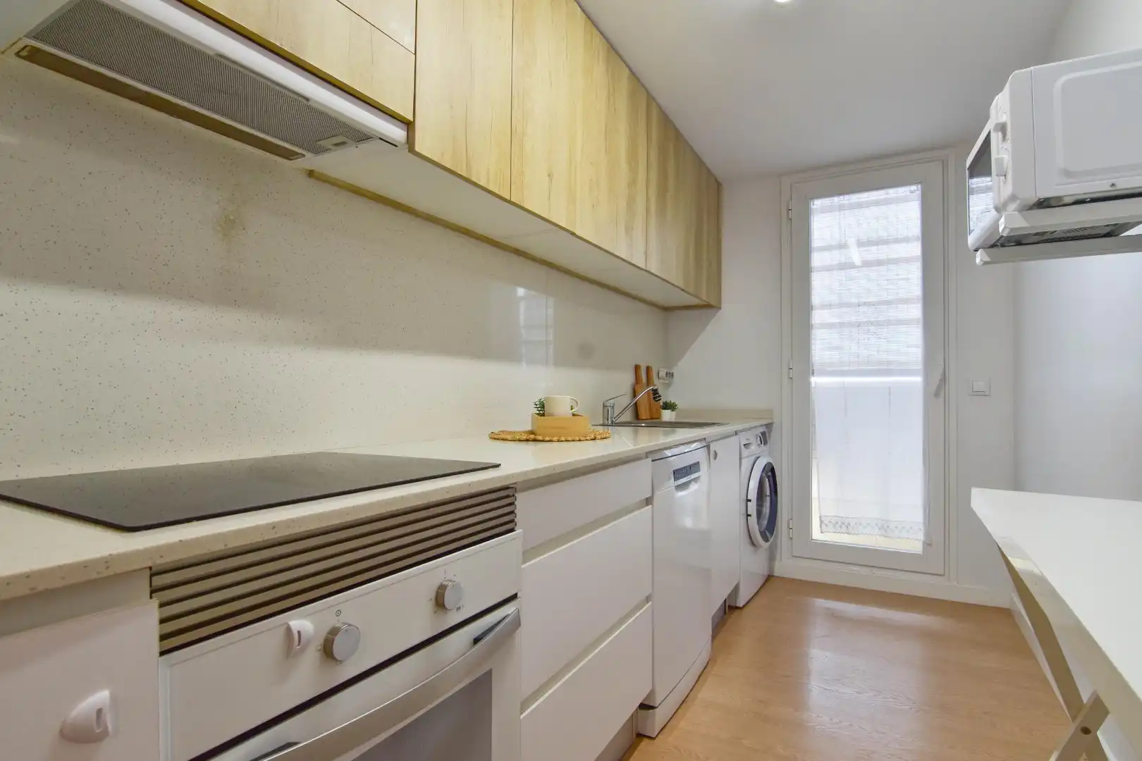 Cuina de Apartament de lloguer en El Puig de Santa Maria amb Aire condicionat, Calefacció i Terrassa