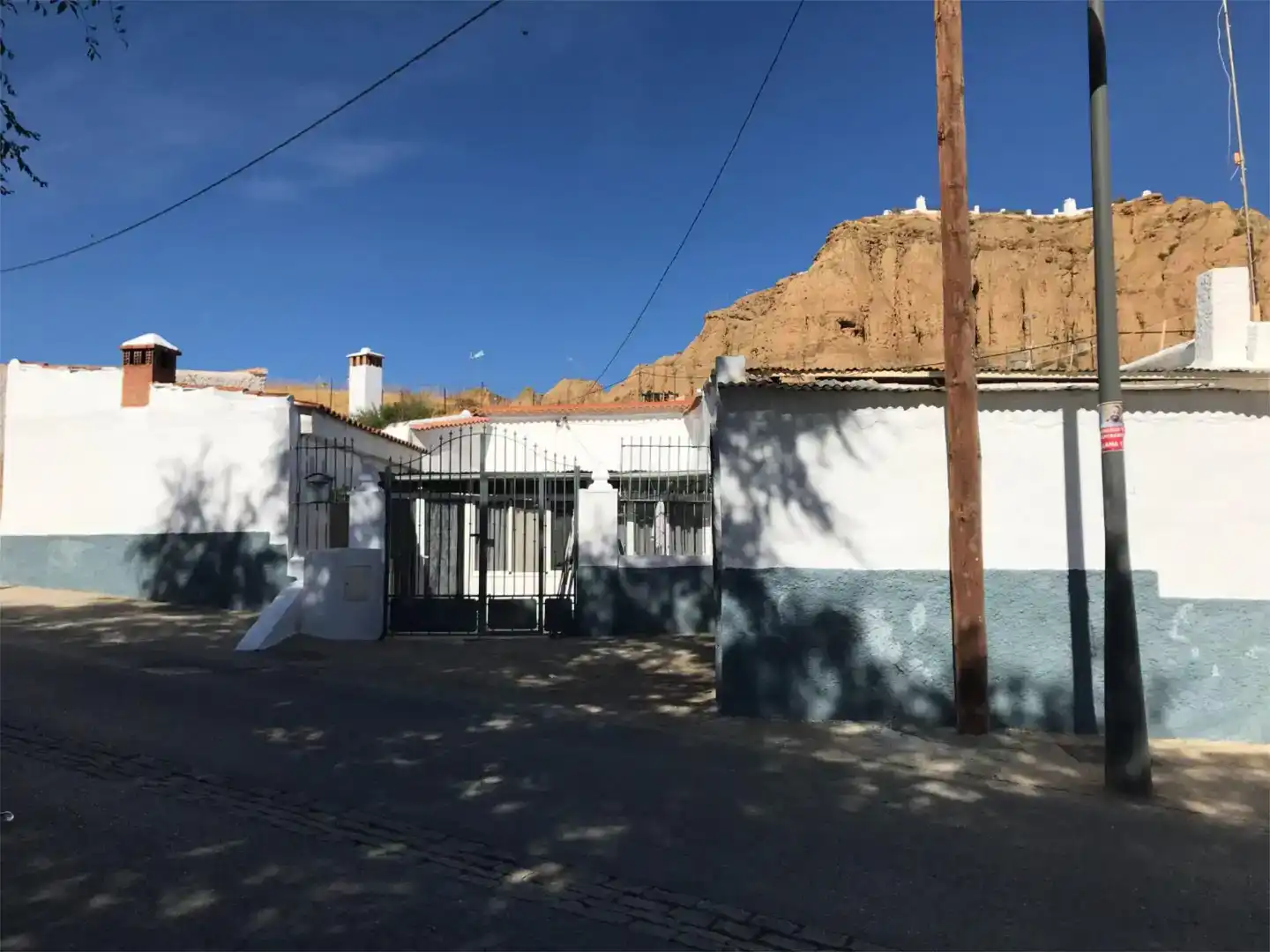 Vista exterior de Pis en venda en Guadix amb Aire condicionat, Jardí privat i Traster
