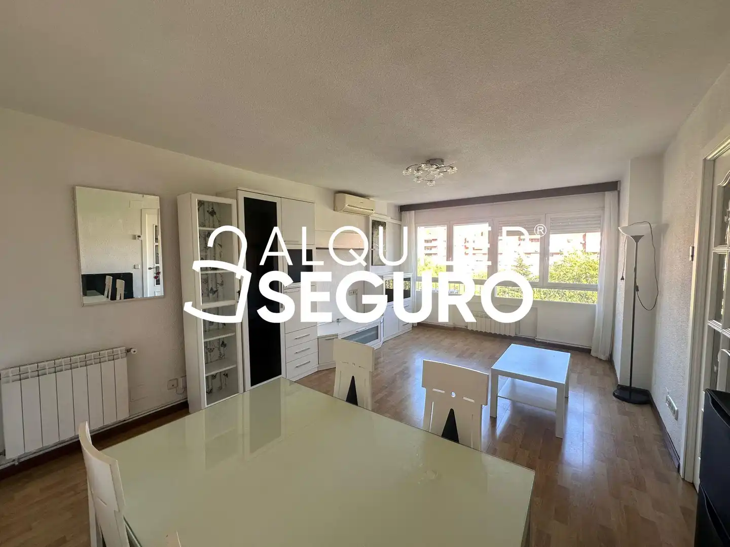 Exterior view of Flat for rent in Madrid  with Air Conditioner, Heating and Furnished