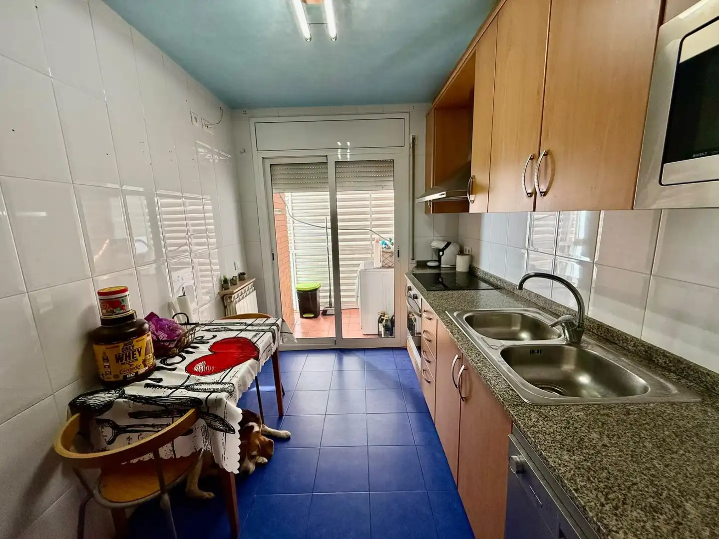 Cuina de Dúplex en venda en Santa Margarida de Montbui amb Calefacció, Terrassa i Balcó