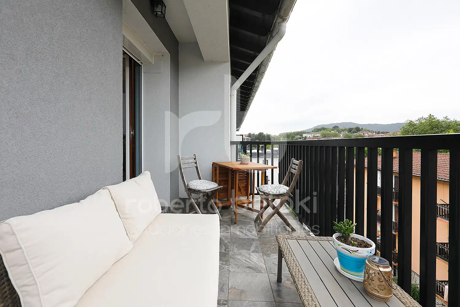Terrace of Flat for sale in Irun   with Heating, Terrace and Balcony
