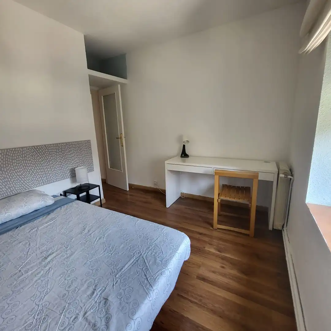 Bedroom of Flat for rent in Ávila  with Heating, Terrace and Furnished