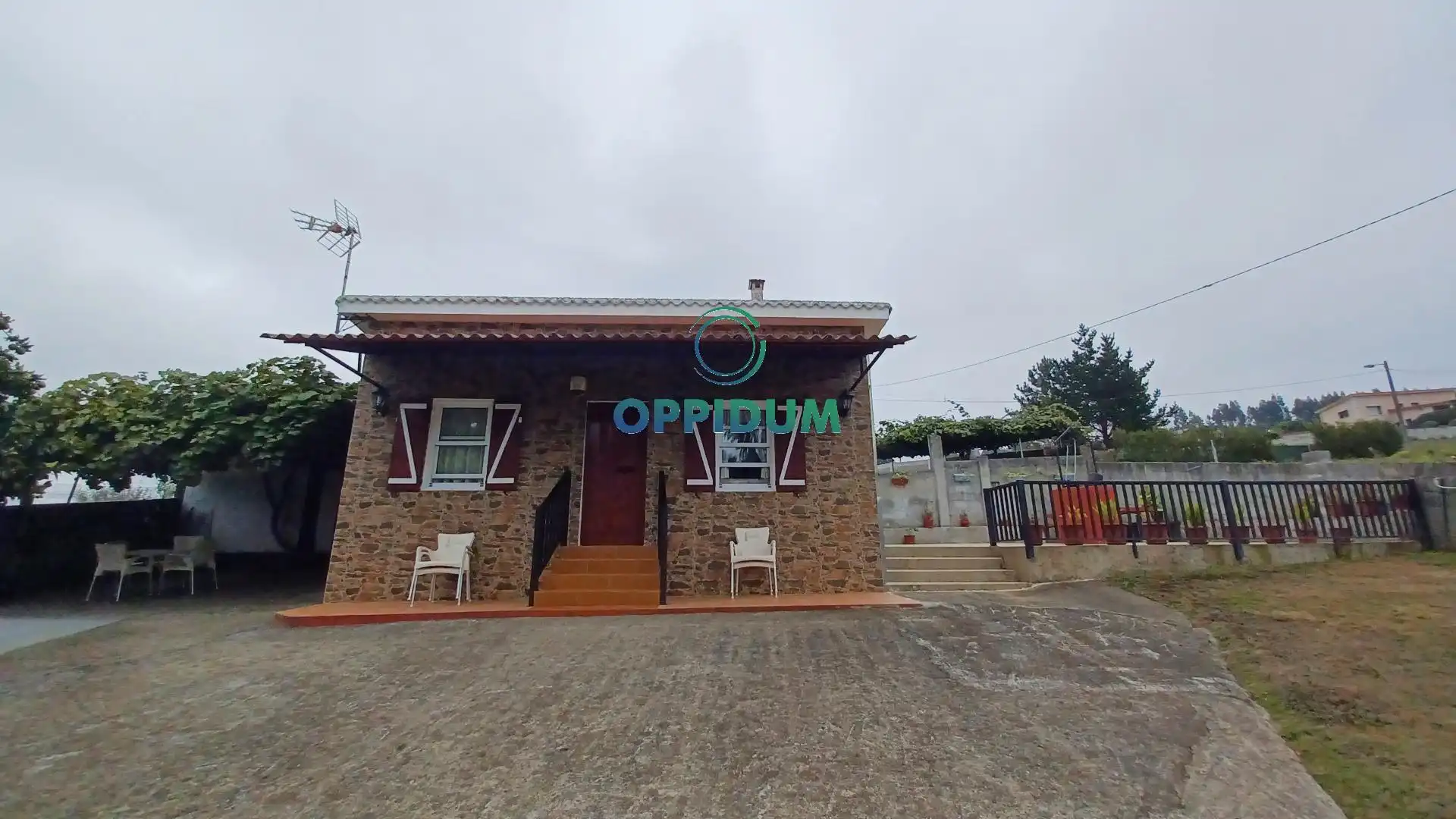 Exterior view of Houses for sale in Culleredo  with Private garden and Terrace