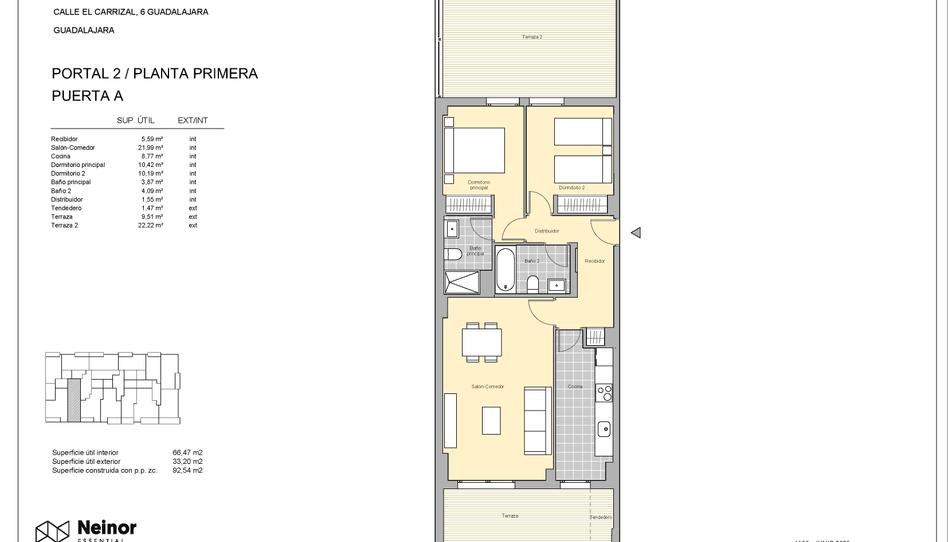 Foto 1 de Piso en venta en   Calle el Carrizal, 6, Las Cañas, Guadalajara