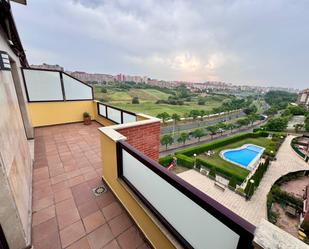 Terrace of Flat to rent in Santander  with Terrace and Swimming Pool
