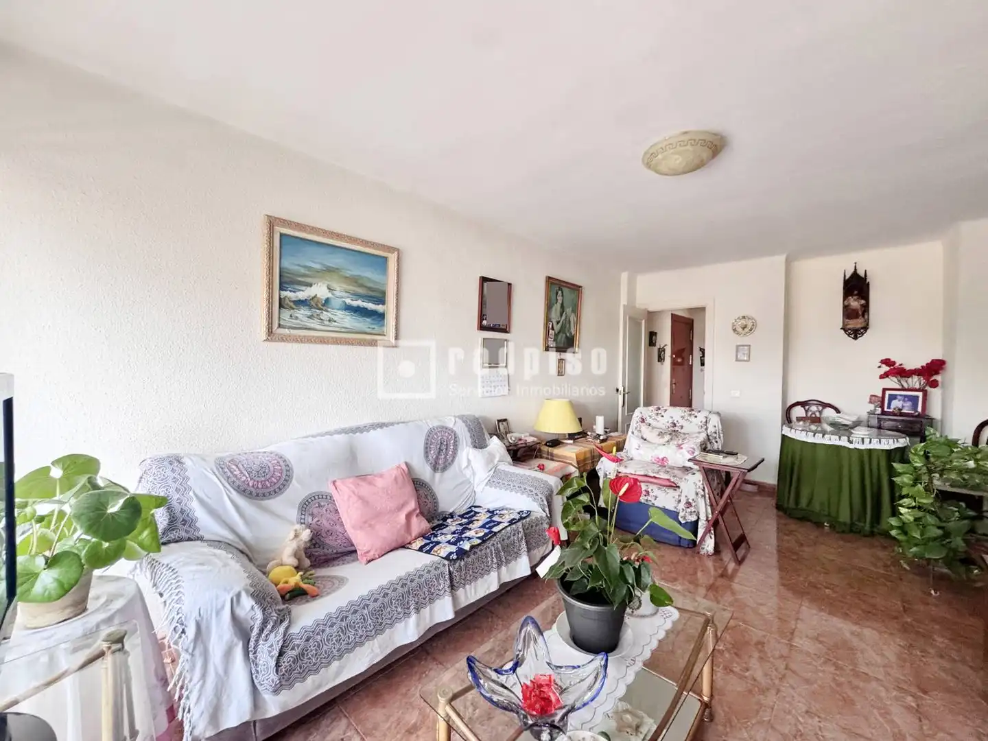 Wohnzimmer von Wohnung zum Verkauf in Málaga mit Terrasse