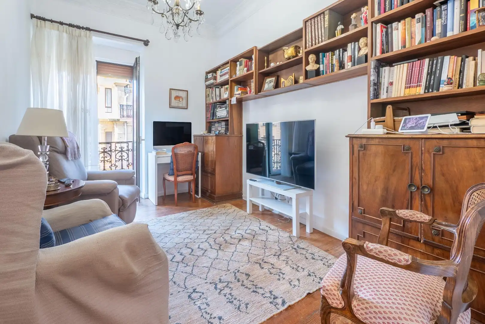 Sala de estar de Piso en venta en Donostia - San Sebastián  con Calefacción