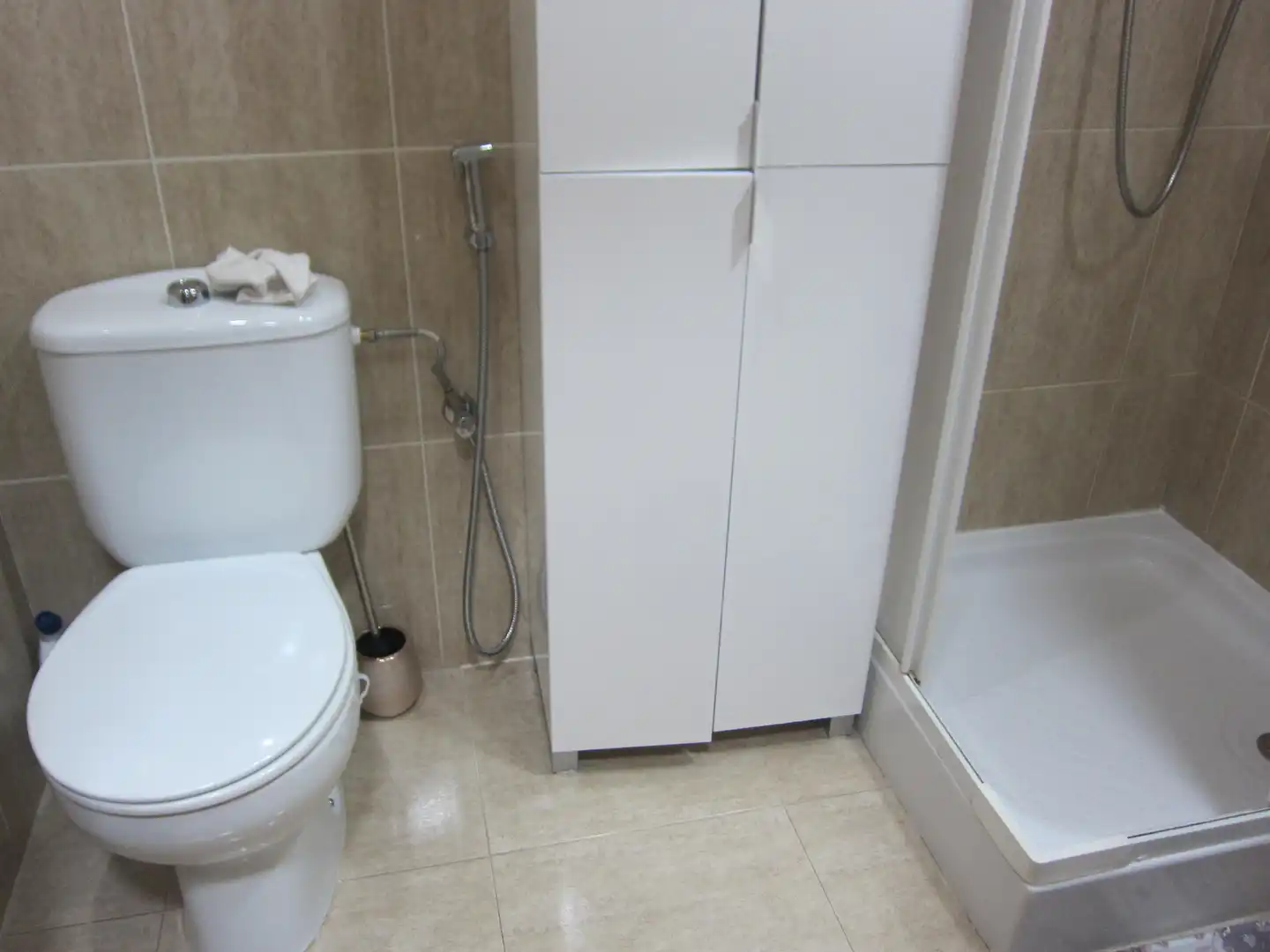 Baño de Apartamento de alquiler en Moncofa con Terraza, Amueblado y Piscina comunitaria
