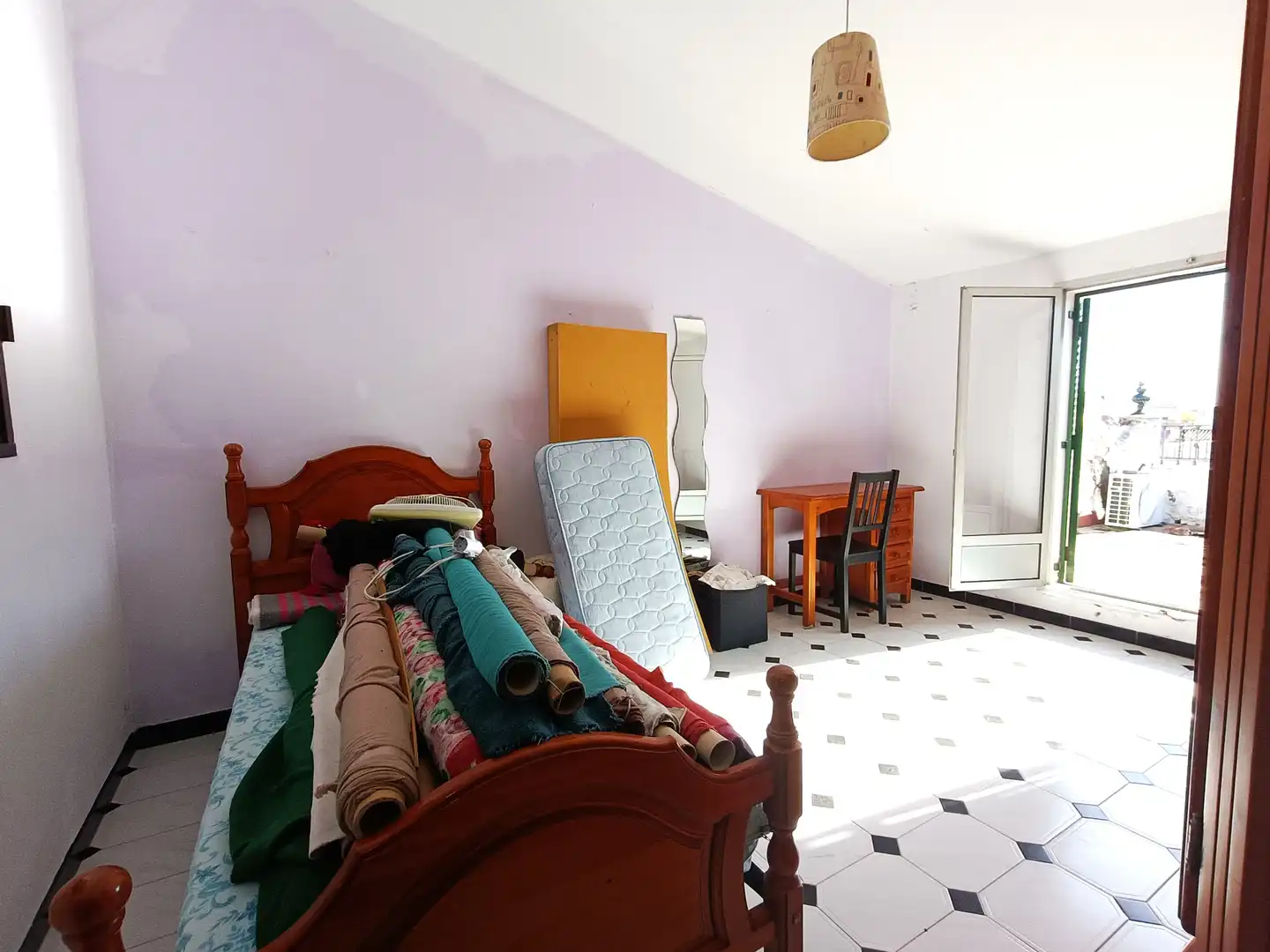 Dormitori de Casa adosada en venda en Villanueva del Ariscal amb Aire condicionat, Jardí privat i Terrassa