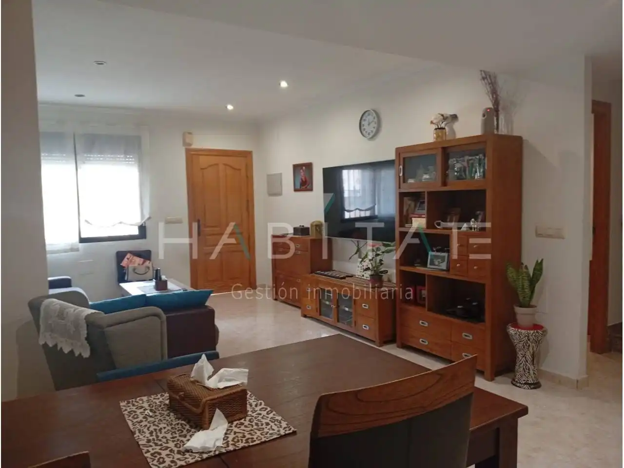 Sala d'estar de Dúplex en venda en Pilar de la Horadada amb Aire condicionat, Calefacció i Terrassa