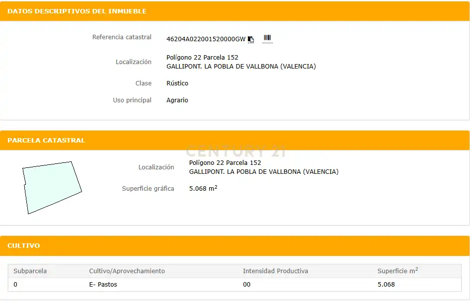 Residencial en venta en La Pobla de Vallbona