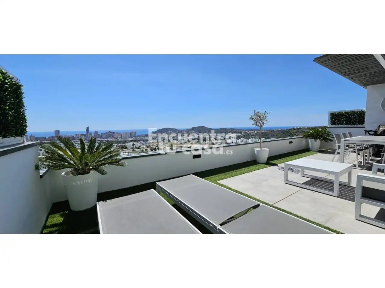 Terraza de Apartamento en venta en Finestrat con Aire acondicionado, Calefacción y Terraza
