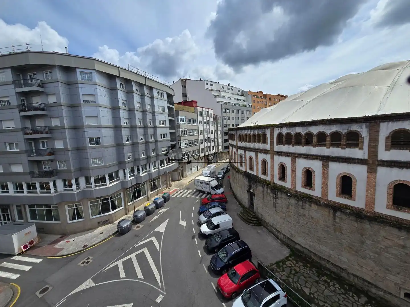 Exterior view of Flat for rent in Pontevedra Capital   with Heating, Terrace and Oven