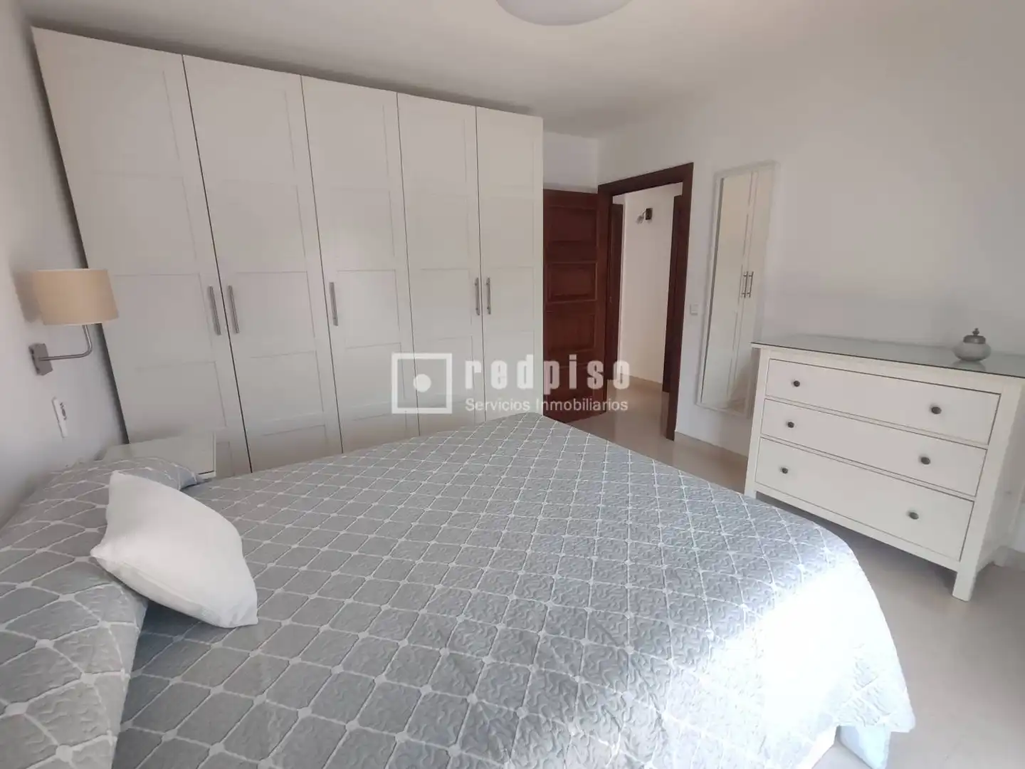 Bedroom of Flat for rent in Málaga  with Terrace