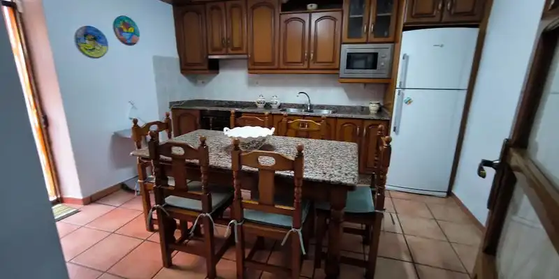 Cuina de Casa o xalet en venda en Lorca amb Jardí privat
