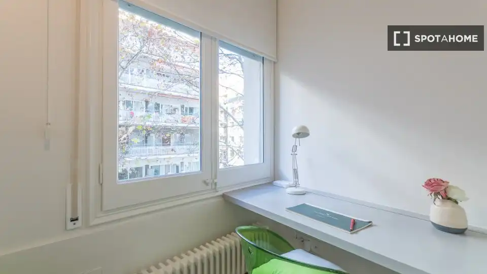 Balcony of Flat for rent in Barcelona  with Air Conditioner, Heating and Furnished