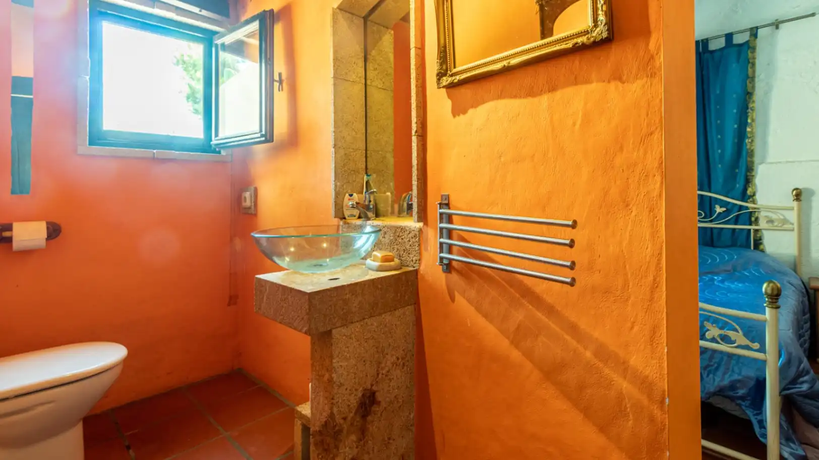 Bathroom of Houses for sale in Jávea / Xàbia  with Air Conditioner, Heating and Private garden