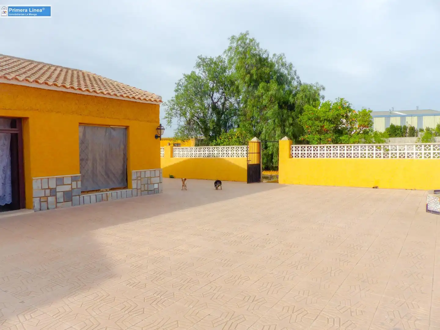 Vista exterior de Finca rústica en venda en Fuente Álamo de Murcia amb Calefacció, Jardí privat i Terrassa