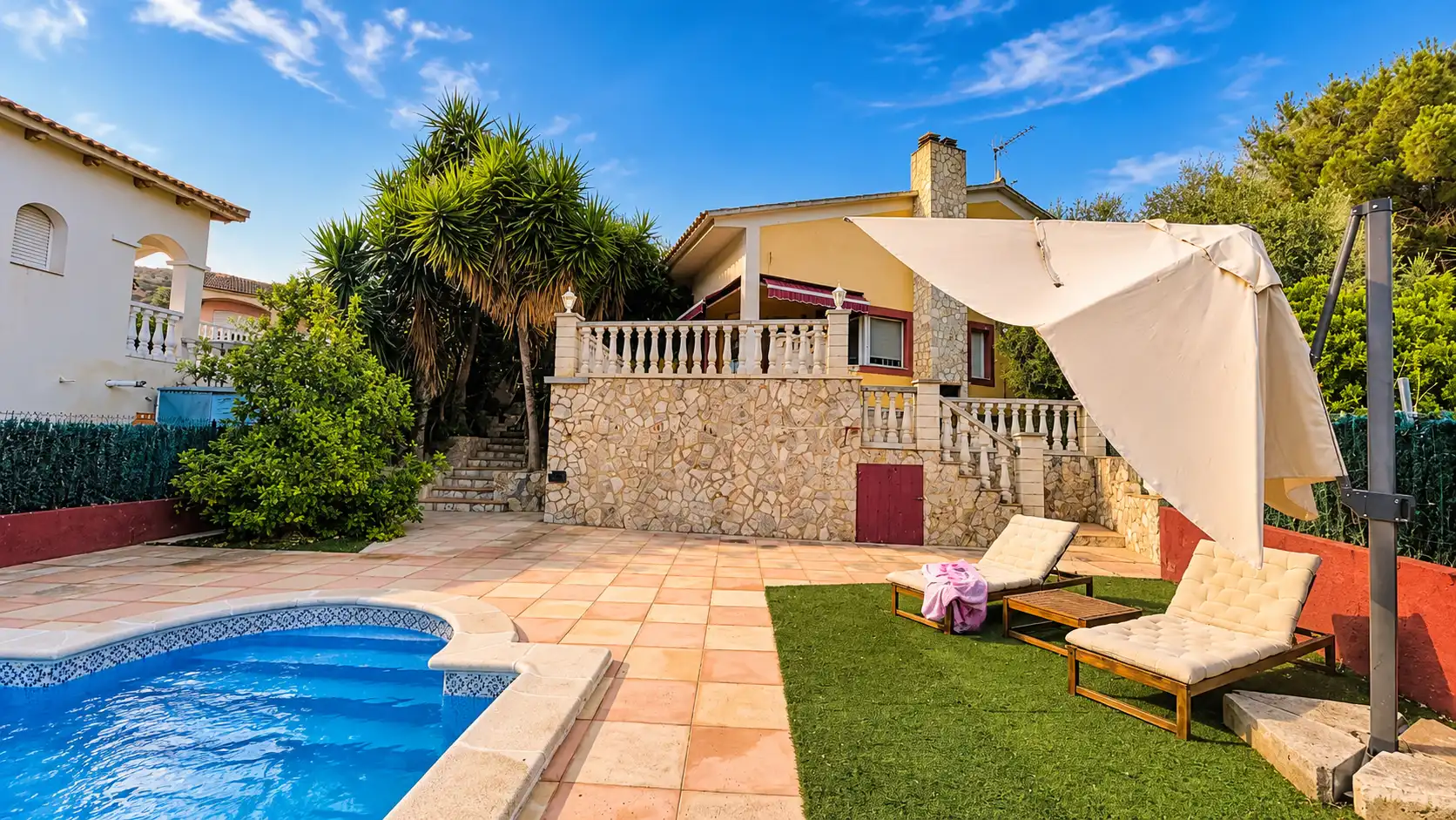Terraza de Casa o chalet en venta en El Vendrell con Calefacción, Jardín privado y Terraza