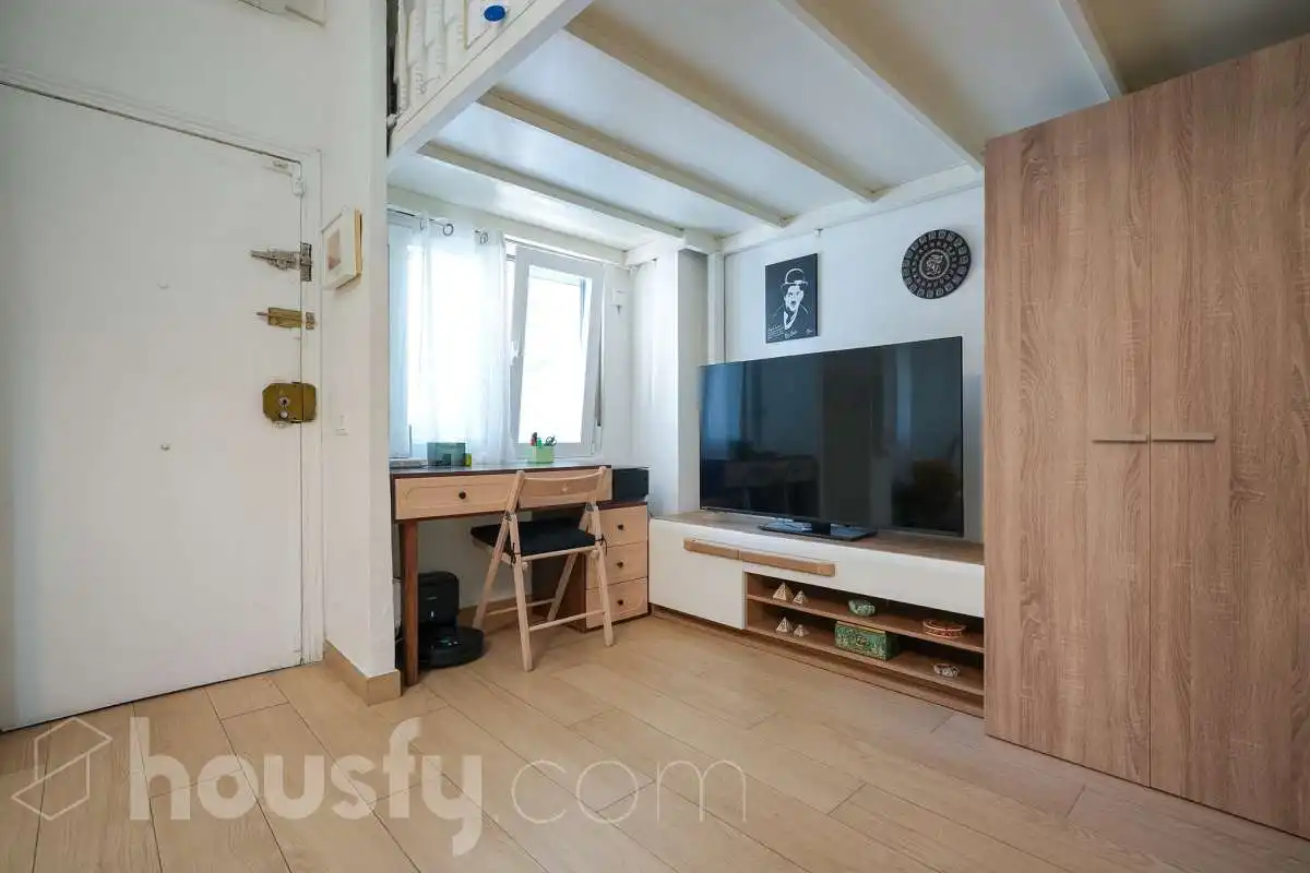 Living room of Flat for sale in Madrid  with Heating and Furnished