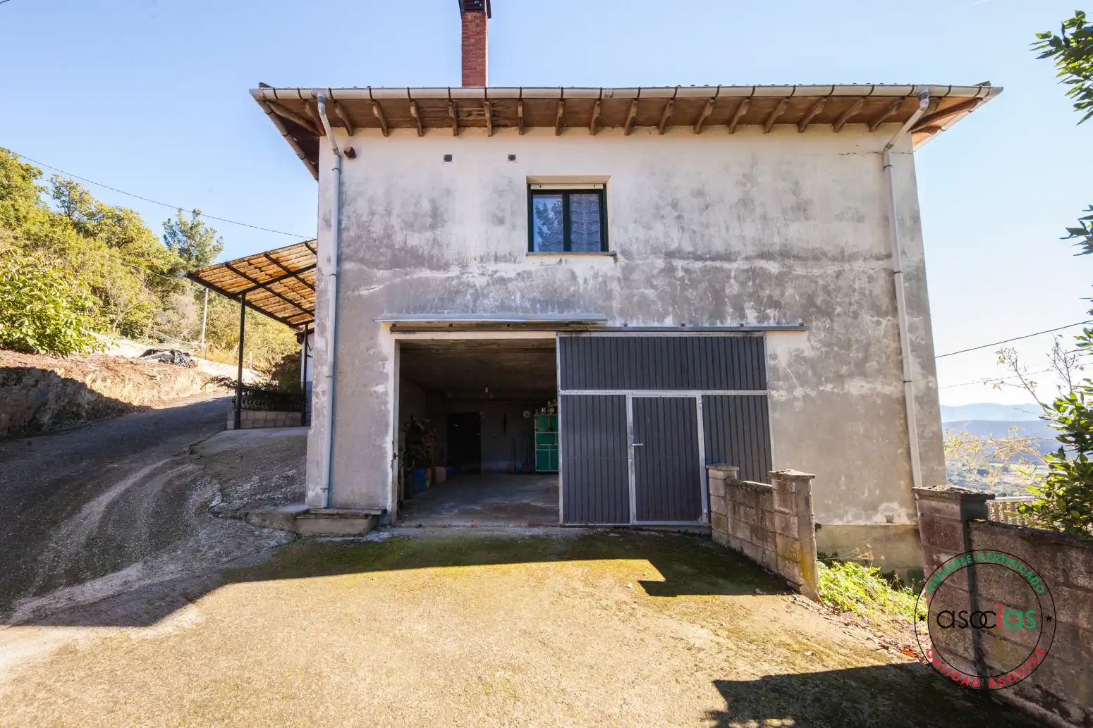 Vista exterior de Casa o chalet en venta en Tineo con Calefacción, Jardín privado y Terraza