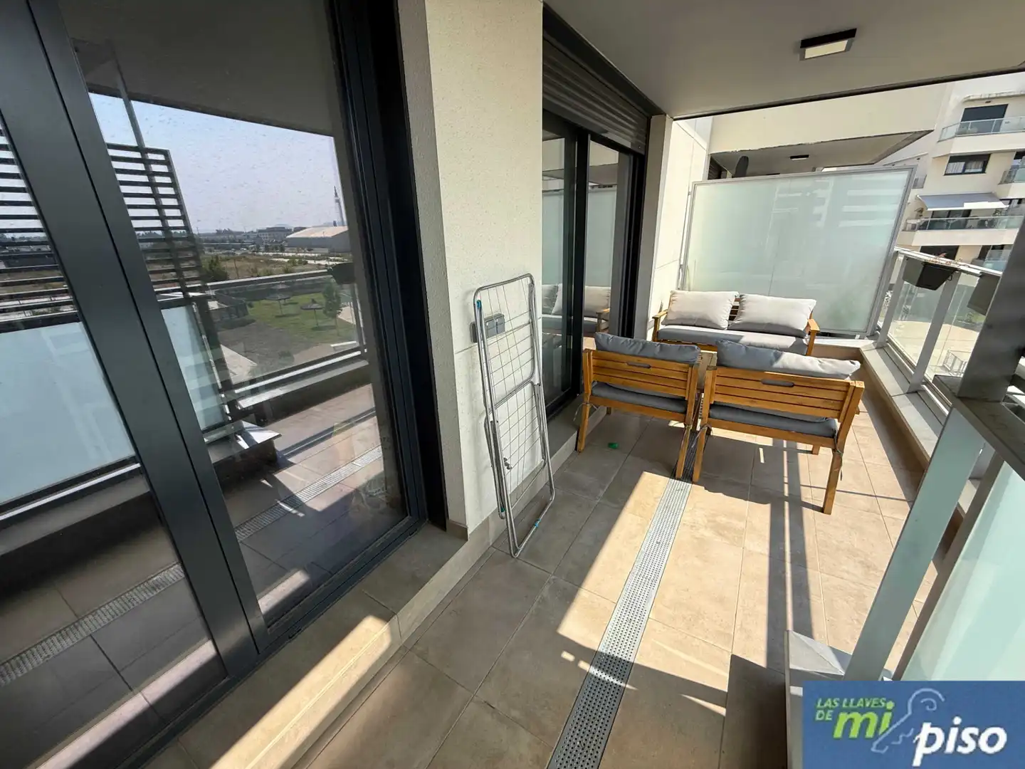 Terrasse von Wohnung zum Verkauf in Valladolid mit Heizung, Privatgarten und Parkett