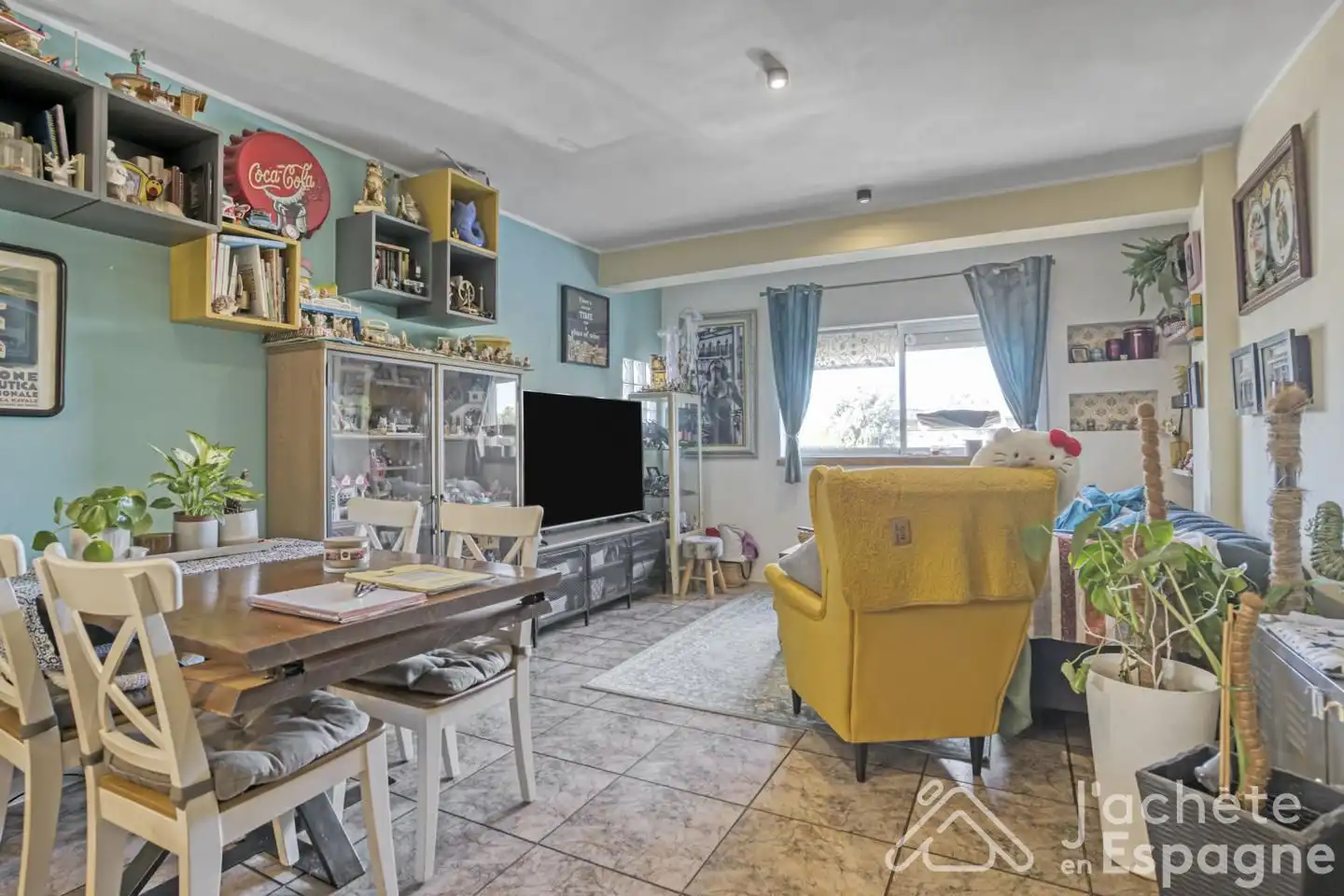 Sala de estar de Piso en venta en  Valencia Capital con Terraza y Balcón