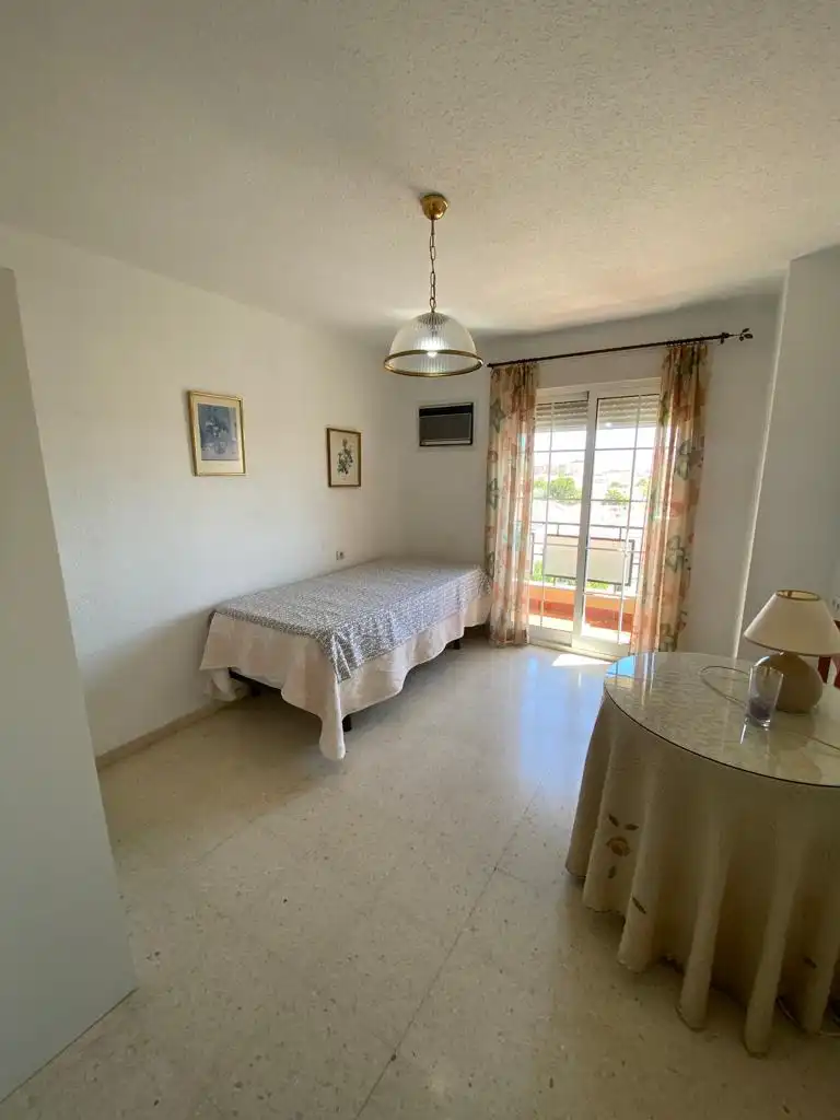 Schlafzimmer von Wohnung zur untervermieten in Málaga mit Terrasse, Möbliert und Alarm