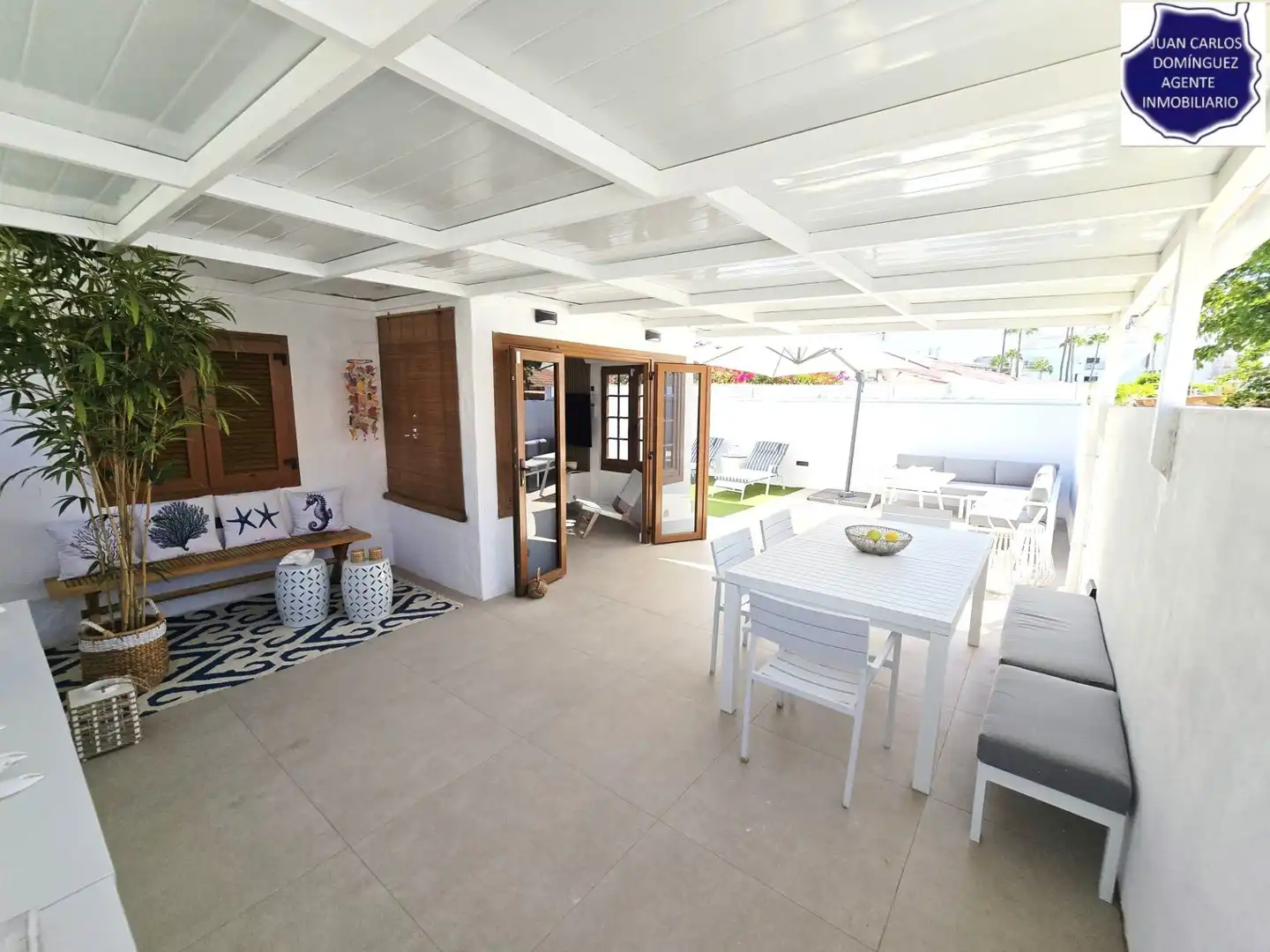 Terraza de Casa o chalet de alquiler en San Bartolomé de Tirajana con Aire acondicionado, Jardín privado y Terraza