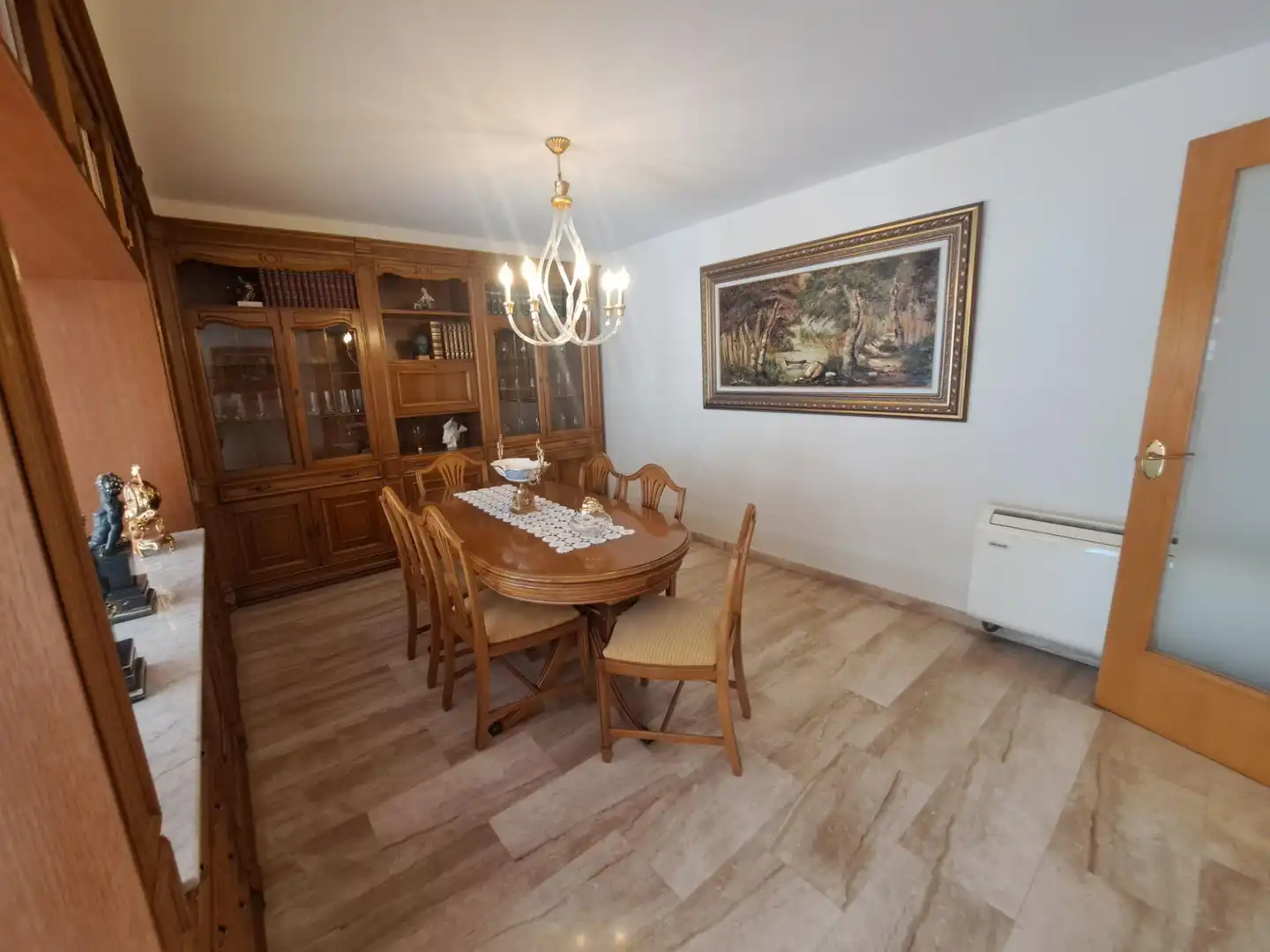Menjador de Casa o xalet en venda en Golmés amb Terrassa i Moblat