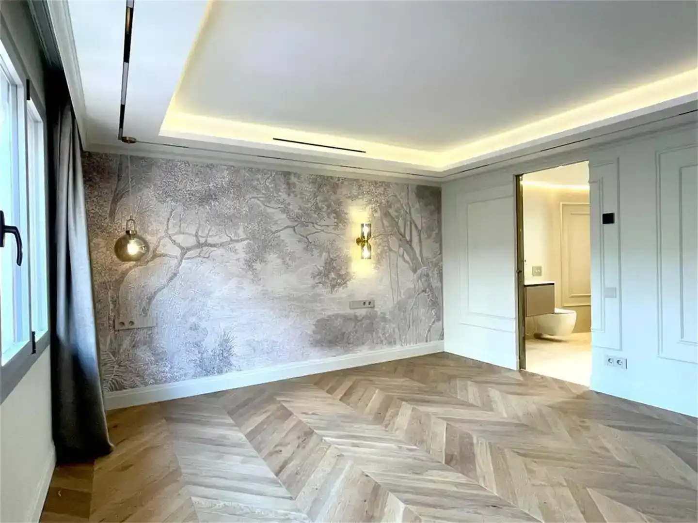 Sala de estar de Piso en venta en  Palma de Mallorca con Aire acondicionado, Calefacción y Parquet