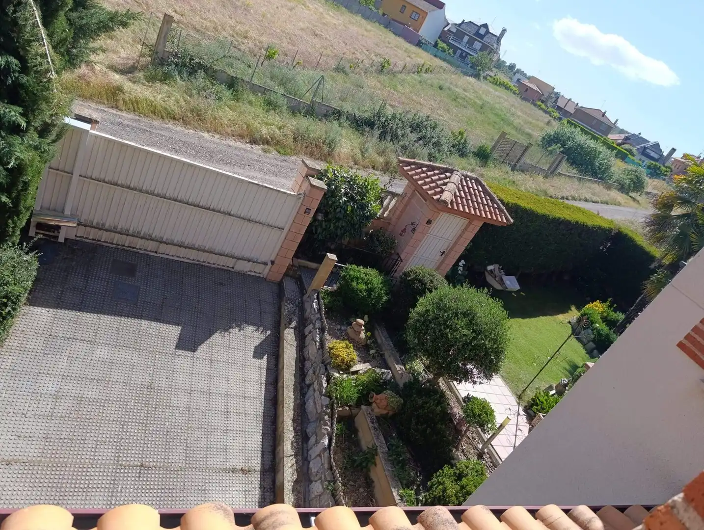 Jardí de Casa o xalet en venda en San Andrés del Rabanedo amb Calefacció, Jardí privat i Terrassa